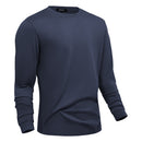 Long-Sleeved Crew Neck T-Shirt