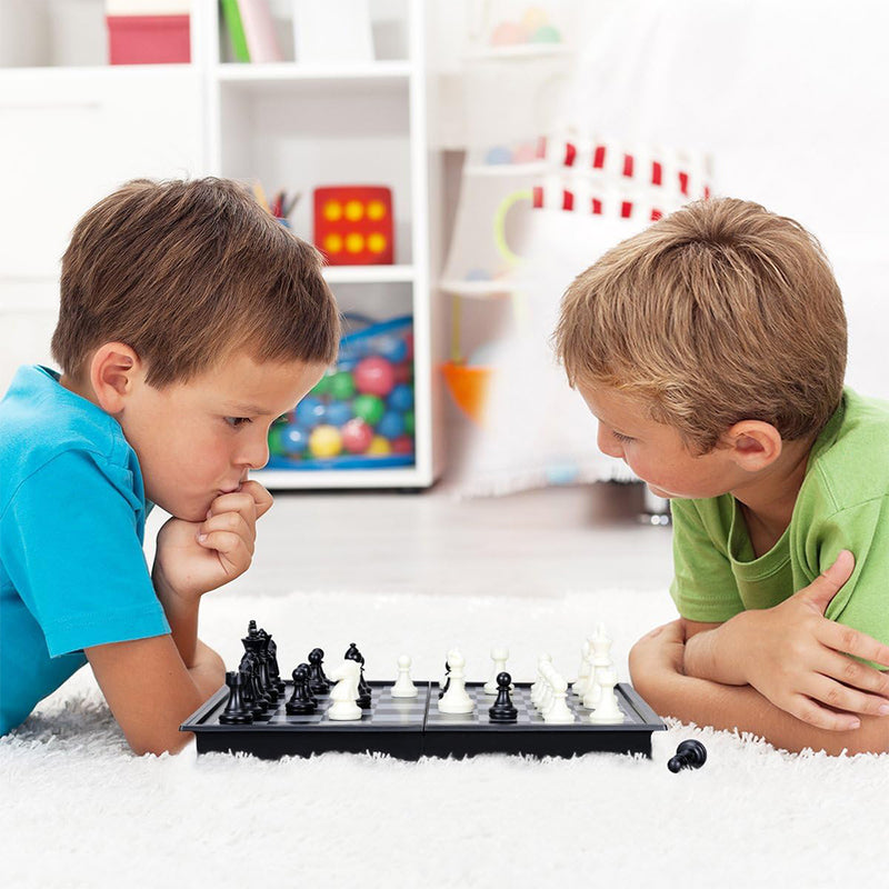 Kidkid 3-in-1 Portable Folding Magnetic Chess