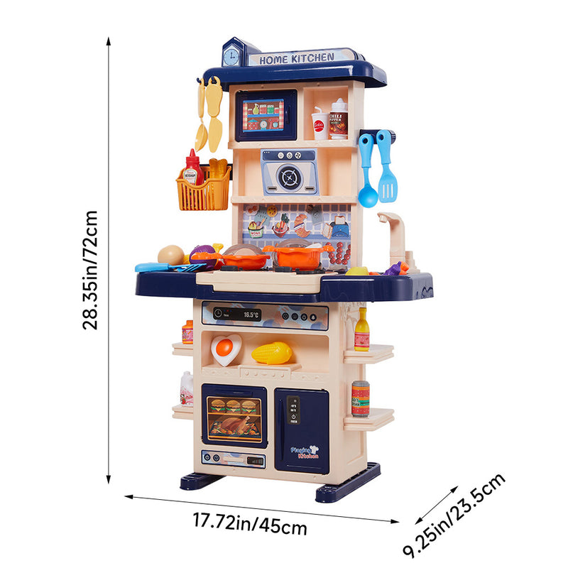 Kidkid Kids Pretend Kitchen Playset 43 Piece Set