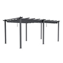 Breeins Aluminum Patio Pergola with Canopy