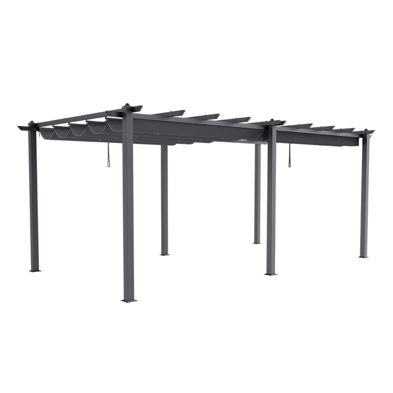 Breeins Aluminum Patio Pergola with Canopy