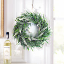 Lifeideas Artificial Lavender Round Door Decoration Wreath