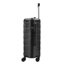 Livingandhome Rolling Hardshell Luggage Travel Suitcase