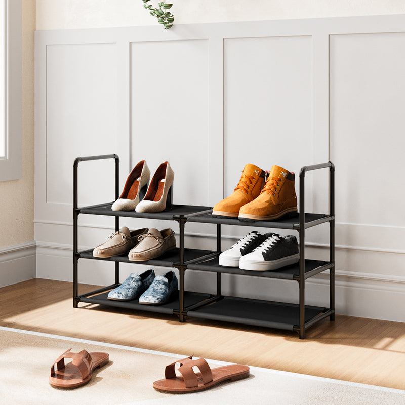 Lifeideas 3-Tier Large Open-Style Shoe Rack