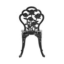 Breeins 3pcs Cast Aluminum Outdoor Bistro Dining Set