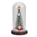 Lifeideas LED Glass Dome Christmas Tree Tabletop Decoration