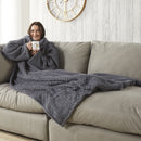 Huggleland Wearable Blanket - Charcoal