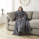 Huggleland Wearable Blanket - Charcoal