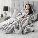 Huggleland Wearable Blanket - Grey