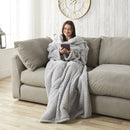 Huggleland Wearable Blanket - Grey