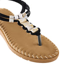 Pair of Casual Bohemian Flip-Flop Sandals