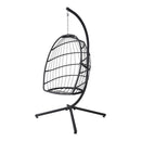 Breeins Swing Hanging Egg Chair with Cushion and Pillow