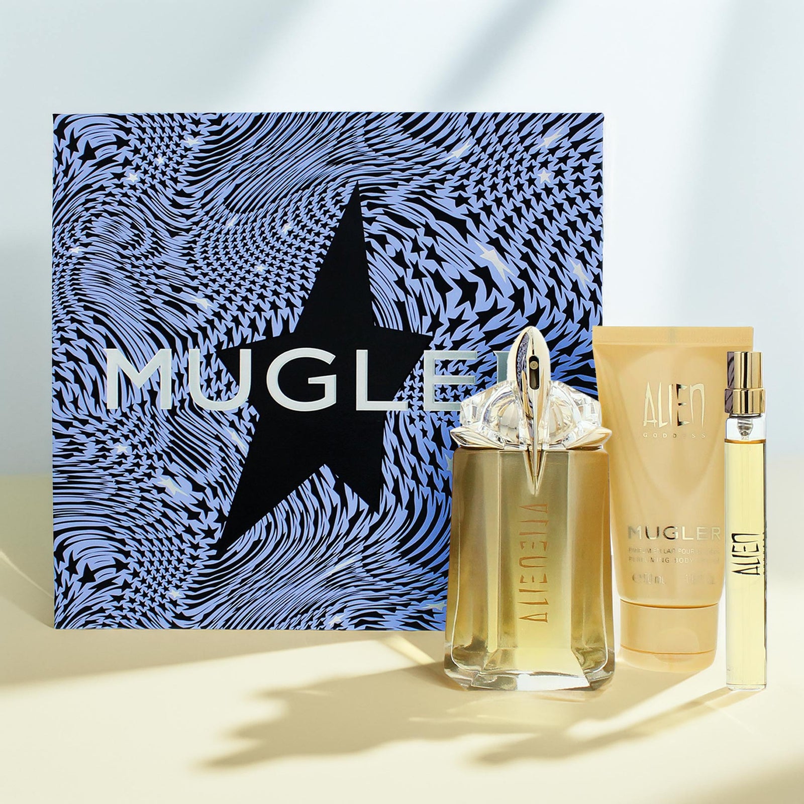 Mugler Alien Goddess 3 Piece Gift Set: Eau de Parfum 60ml - Eau de Par