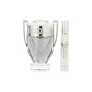 Paco Rabanne Invictus 2 Piece Gift Set: Eau De Toilette 100ml - Eau De Toilette 20ml Travel-sized