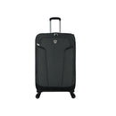 Beverly Hills Polo Club EVA Soft Shell Suitcase - Grey | Individual Sizes 20" 28" 33" - 4 Spinner Wheels
