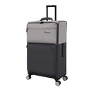 IT Luggage Megalite EVA Lightweight Expandable Suitcase - Cabin, Medium & Large Soft Shell Luggage - Ash Grey