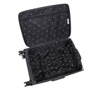 IT Luggage Megalite EVA Lightweight Expandable Suitcase - Cabin, Medium & Large Soft Shell Luggage - Ash Grey