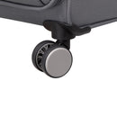 IT Luggage Megalite EVA Lightweight Expandable Suitcase - Cabin, Medium & Large Soft Shell Luggage - Ash Grey