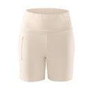 Comfortable Short Sleeve Loungewear Set - Cream