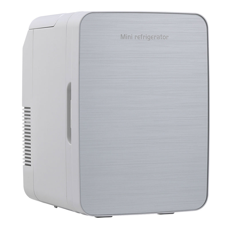 Livingandhome White 10L Dual-Use Mini Refrigerator
