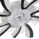 Cottonfy UK Creative Irregular Shape Ceiling Fan Light