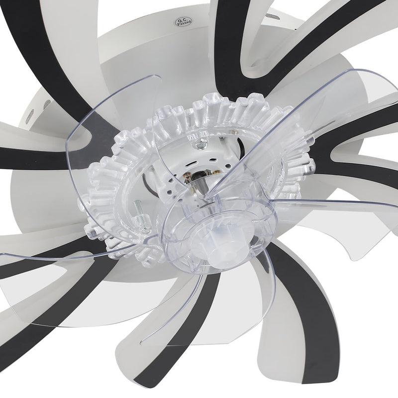 Cottonfy UK Creative Irregular Shape Ceiling Fan Light