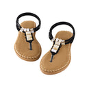 Pair of Casual Bohemian Flip-Flop Sandals