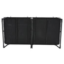 Livingandhome Steel Frame Folding Rollaway Bed with 4 Wheels