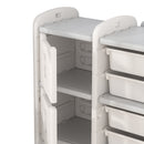 Kidkid Cute Train Shape Toys Storage Rack