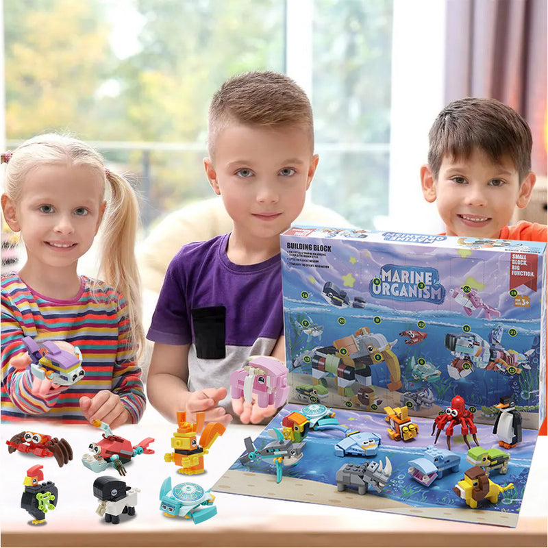 Kidkid Advent Calendar Building Block Blind Box