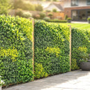 Outsunny Artificial Grass Wall Panel, Greenery Wall, 100x100 cm, Green