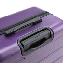 Livingandhome Hardshell Rolling Luggage Trolley Travel Case