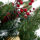 Lifeideas 2pcs Artificial Christmas Planter Bushes Decorations