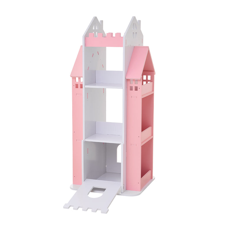 Kidkid Castle-Shaped Kids Bookshelf