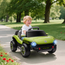 AIYAPLAY Volkswagen Licensed Kids Electric Car w/ Remote, Suspension, Green