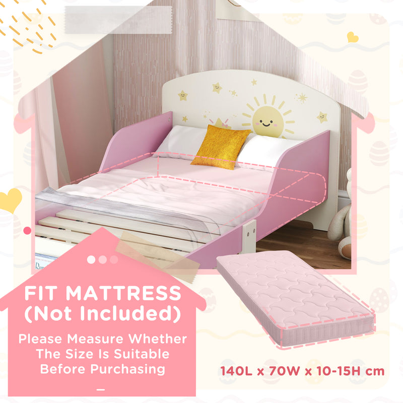 AIYAPLAY Toddler Bed Themed Kids Bed Frame With Storage