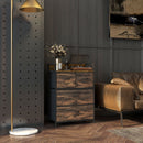 HOMCOM Bedroom Chest of Drawers 4 Drawer Dresser w/ Shelf