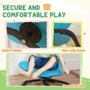 AIYAPLAY Butterfly-Shaped Kids Swivel Chair, Sensory Spinning Chair