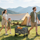 Outsunny 41L Festival Trolley, 60kg Heavy Duty Folding Trolley Cart