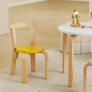 AIYAPLAY 5 Piece Kids Table and Chairs Set Wood for 3-8 Years for Art Crafts