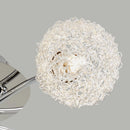 Ceiling Fitting Light Chrome & Aluminium - 5 lights