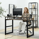 SPORTNOW Under Desk Elliptical Machine Pedal Exerciser w/ 10 Speeds