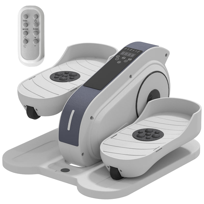 SPORTNOW Under Desk Elliptical Machine Pedal Exerciser w/ 10 Speeds