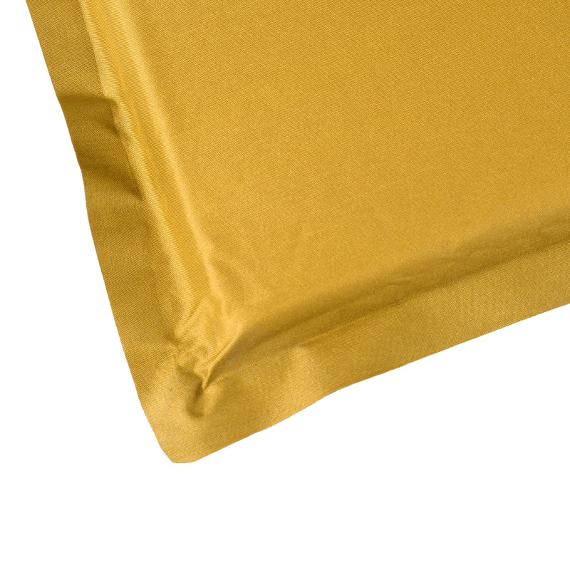 Outsunny Self-Inflating Single Sleeping Pad Air Bed With Carry Bag - Grey/Khaki