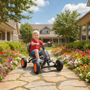 AIYAPLAY Pedal Go Kart, Go Kart For Kids Ages 2-5 Years, Black