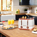 Beko Cosmopolis 4 Slice Retro Toaster - White