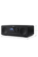 Sharp Tokyo DAB+ All-in-One Hi-Fi System - Black