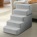 Livingandhome Non-Slip Dog Stairs With Removable Washable Cover