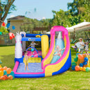 Outsunny 5 in 1 Bouncy Castle for Children with Blower, for Ages 3-8 Years