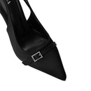 Slingback Pointed Closed Toe Heels Pumps Sandals